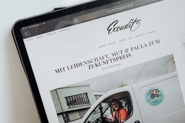 Mit Leidenschaft, Mut & Paula zum Zukunftspreis